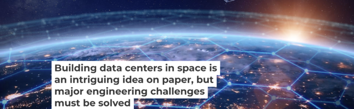Space is full of satellites and debris – data centers could one day join the mix. NicoElNino, NASA/iStock via Getty Images